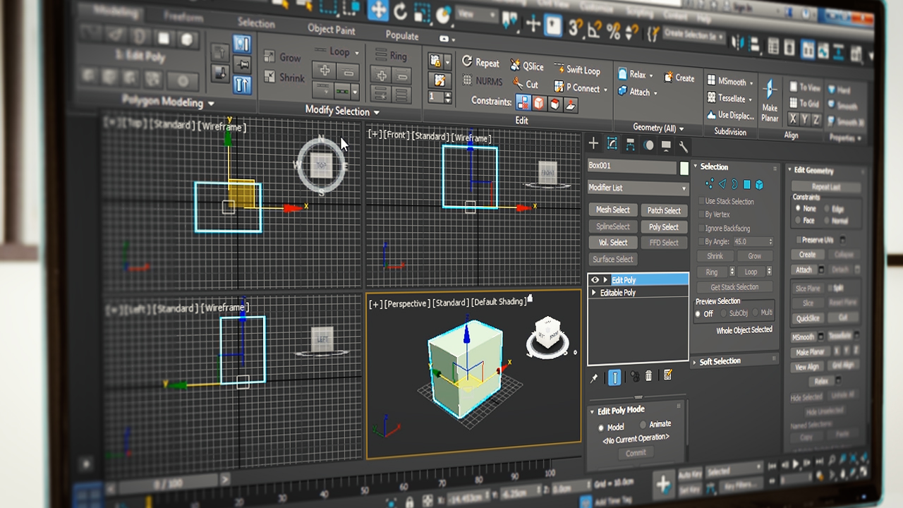 3ds Max Graphite Modeling Tools Fundamentals from Pluralsight | Course by Edvicer