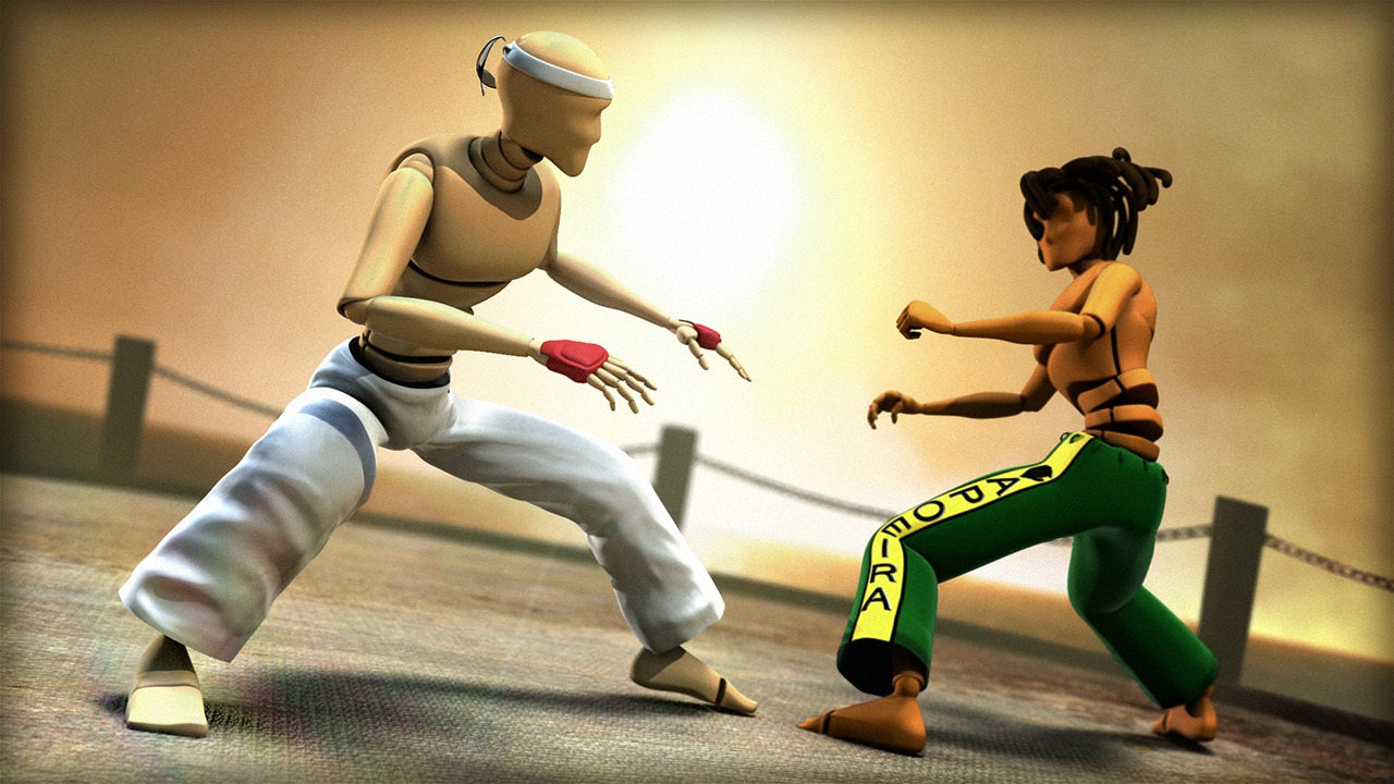 Animating an Acrobatic Fight Scene in Maya from Pluralsight | Course by Edvicer