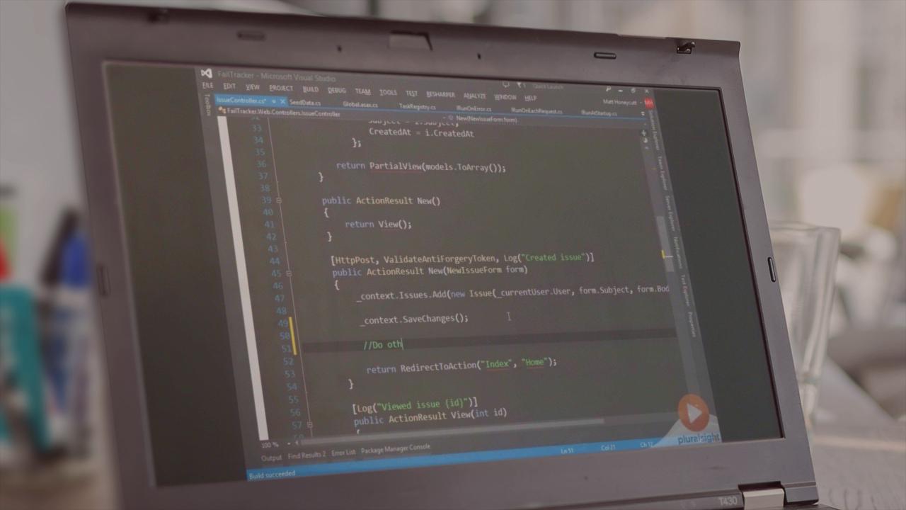 Build Your Own Application Framework with ASP.NET MVC 5 from Pluralsight | Course by Edvicer