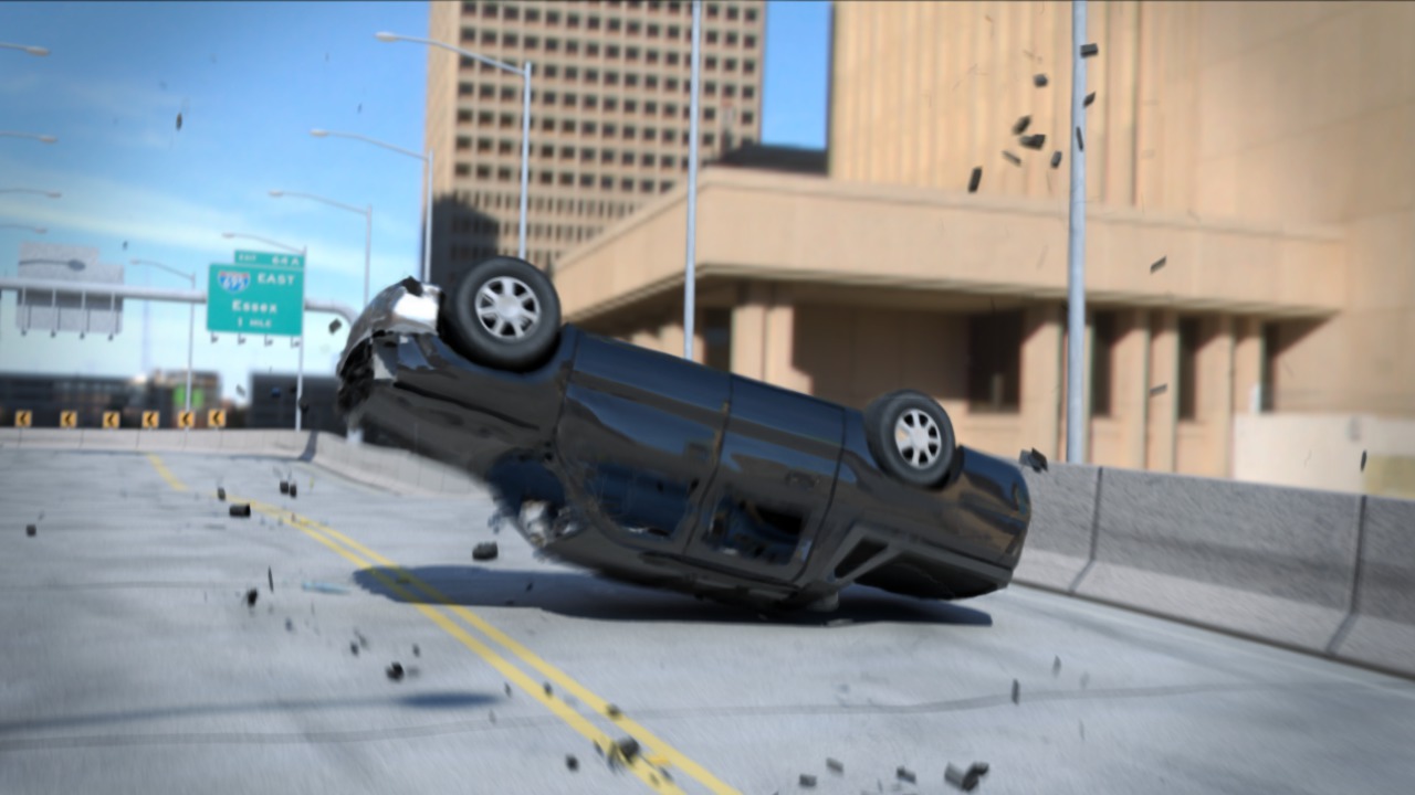 Creating a Car Crash in Maya from Pluralsight | Course by Edvicer