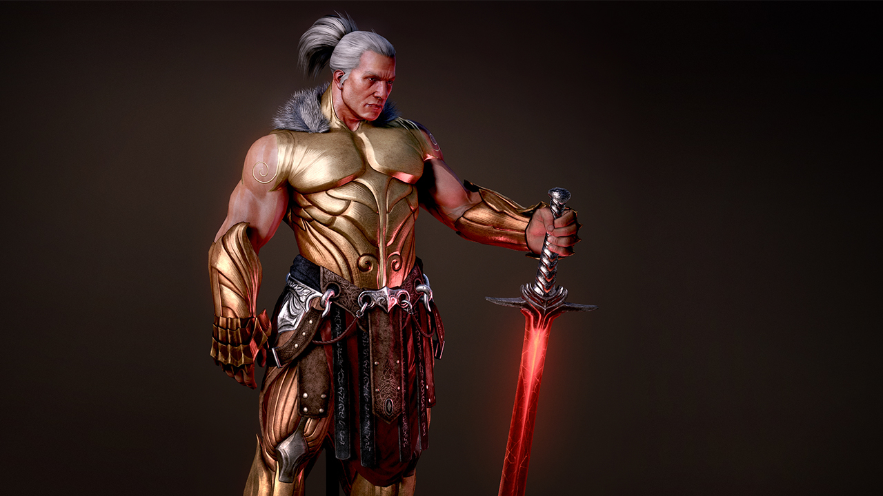game character creation in 3ds max and zbrush