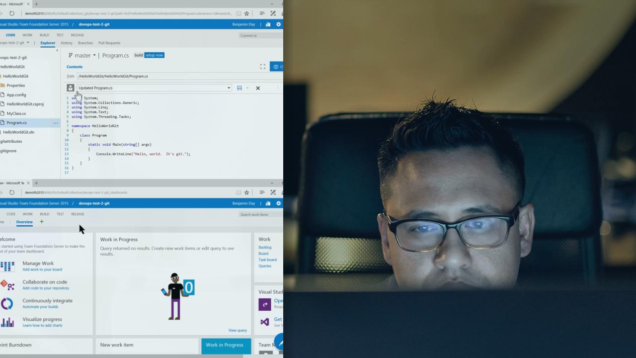 console app visual studio 2015 see result