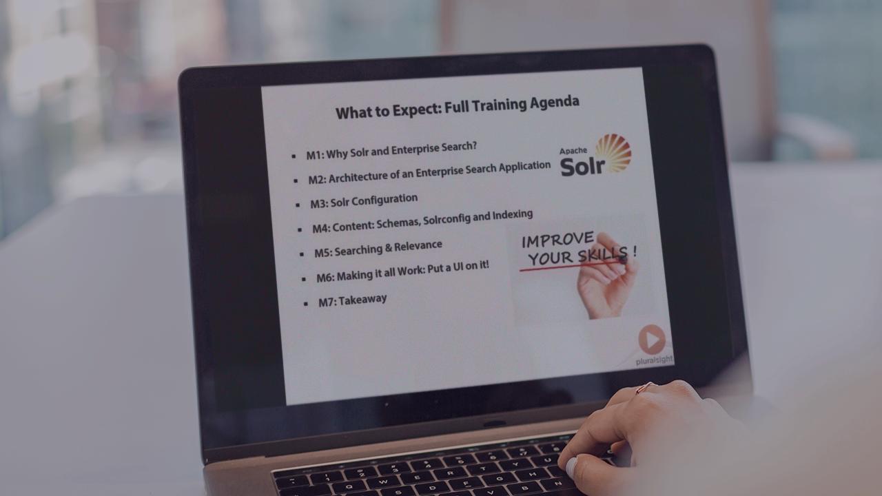 Getting Started with Enterprise Search Using Apache Solr from Pluralsight | Course by Edvicer