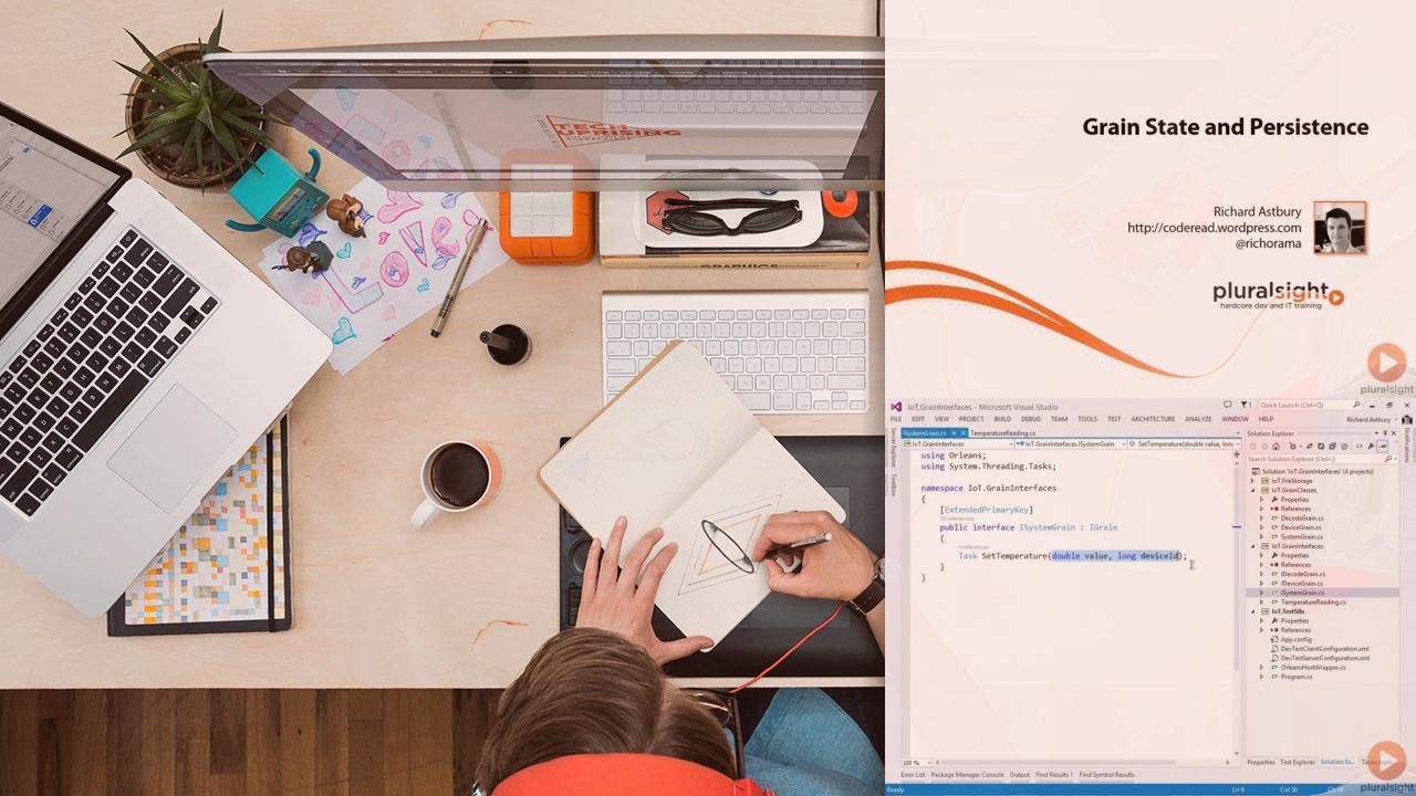 Introduction to microsoft orleans pluralsight