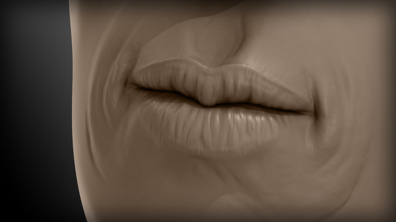 Sculpting Human Mouths in Mudbox from Pluralsight | Course by Edvicer