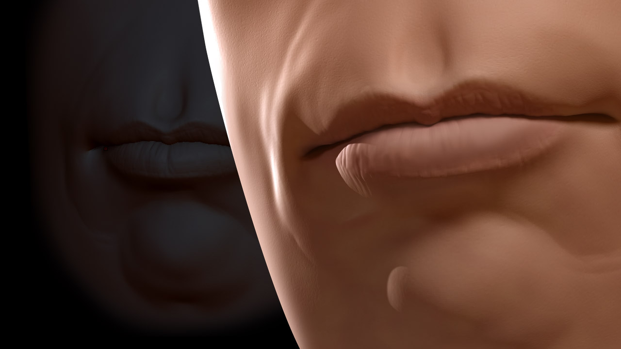 Sculpting Human Mouths in ZBrush from Pluralsight | Course by Edvicer