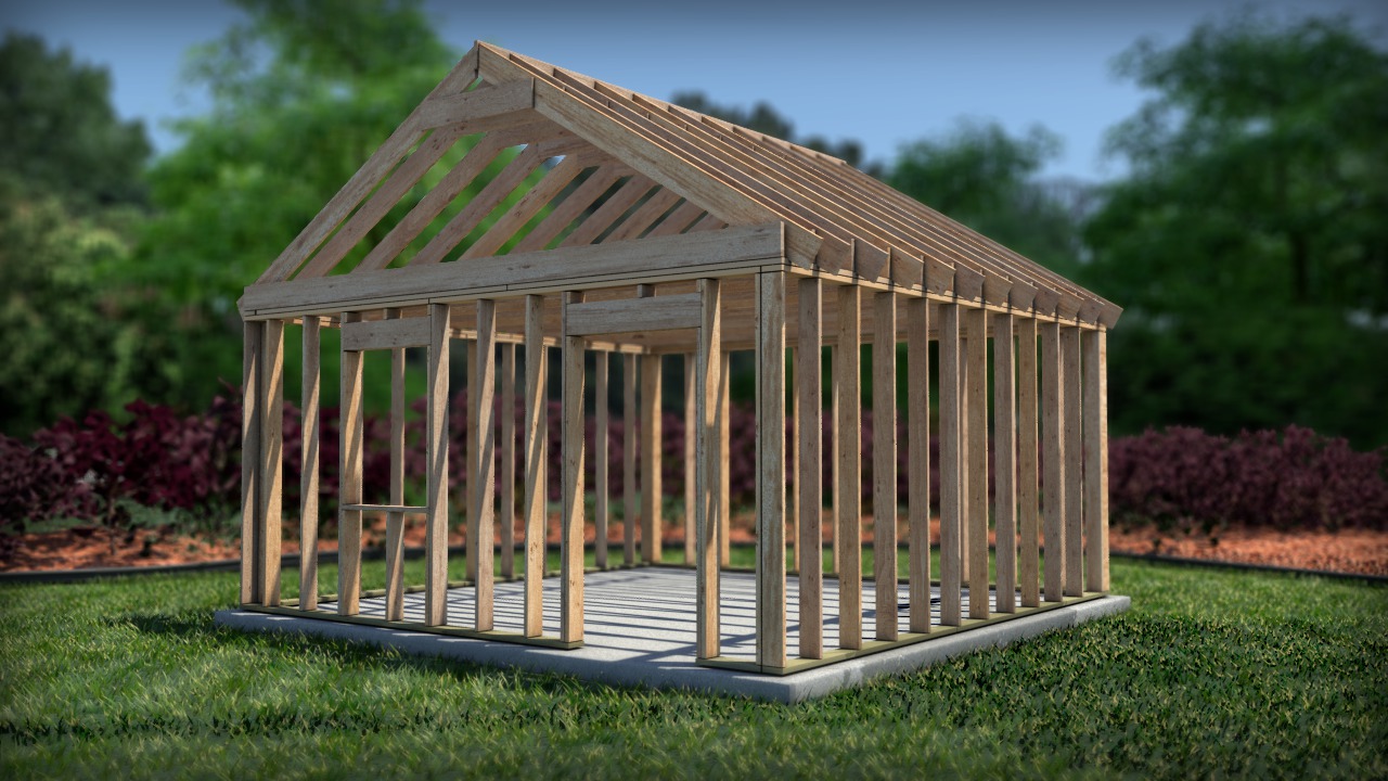 Creating a Wood Frame Model in Revit | Pluralsight