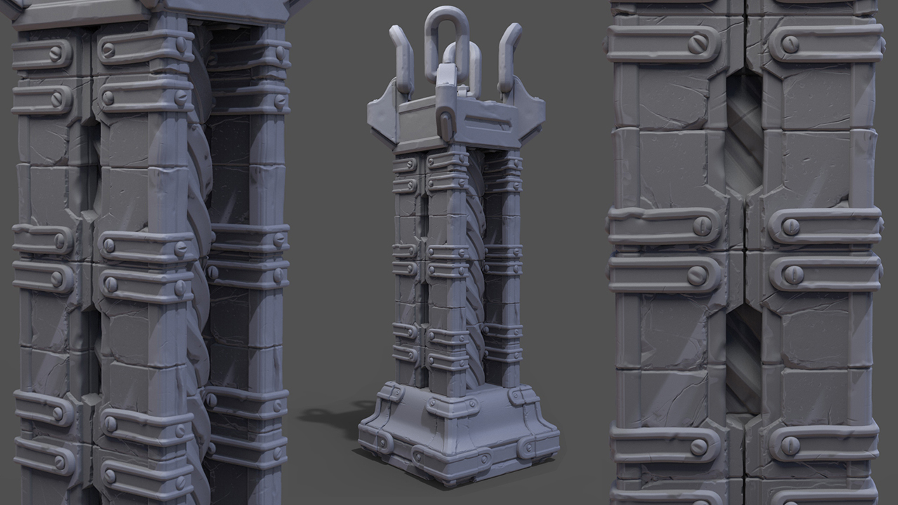 can you model buildings in zbrush